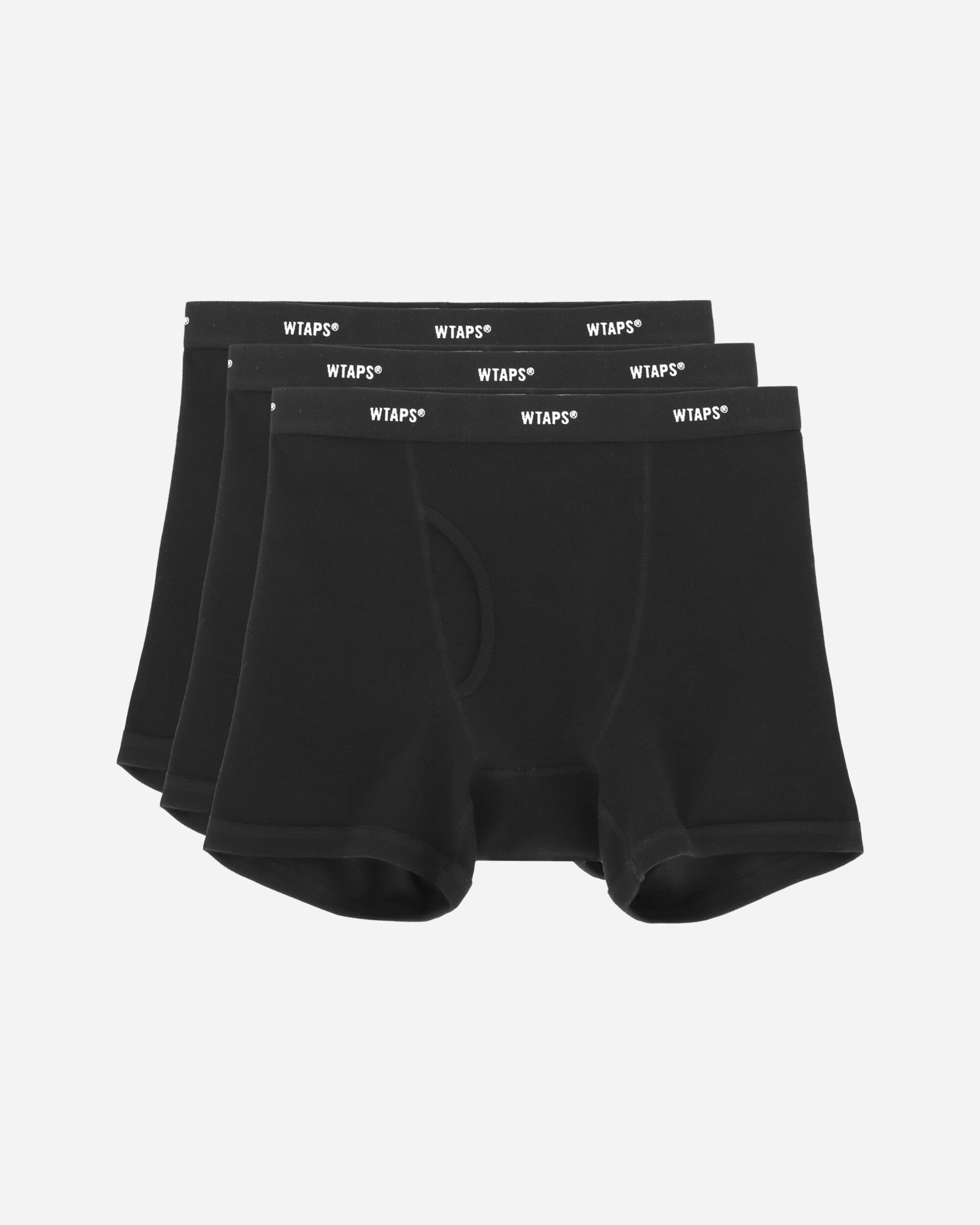 WTAPS Skivvies Boxer Black Underwear Boxers 252MYDT-UWM03 BLACK