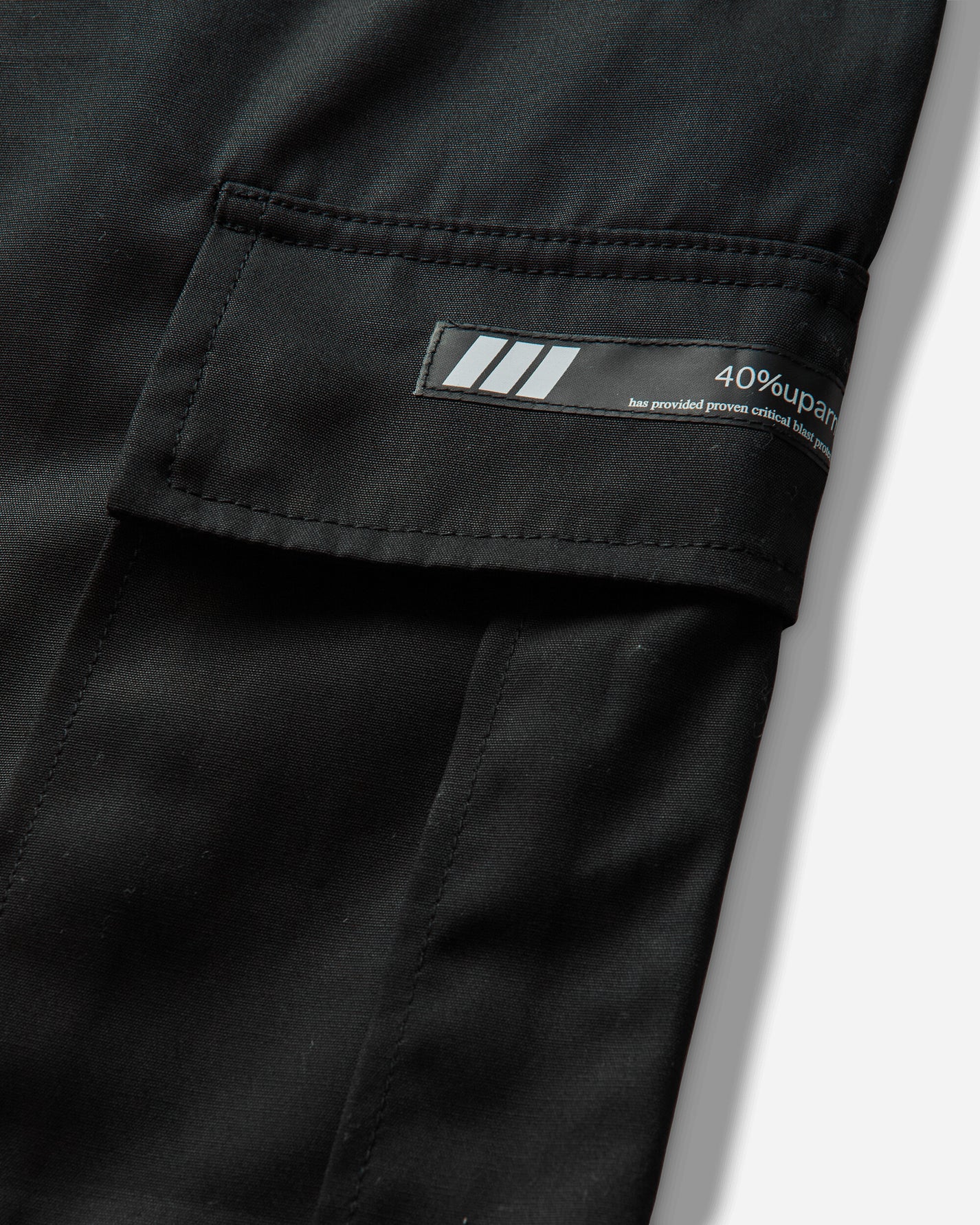 WTAPS Milt0001/Trousers/Cotton. Cnvs Black Pants Cargo 261WVDT-PTM02 BLK