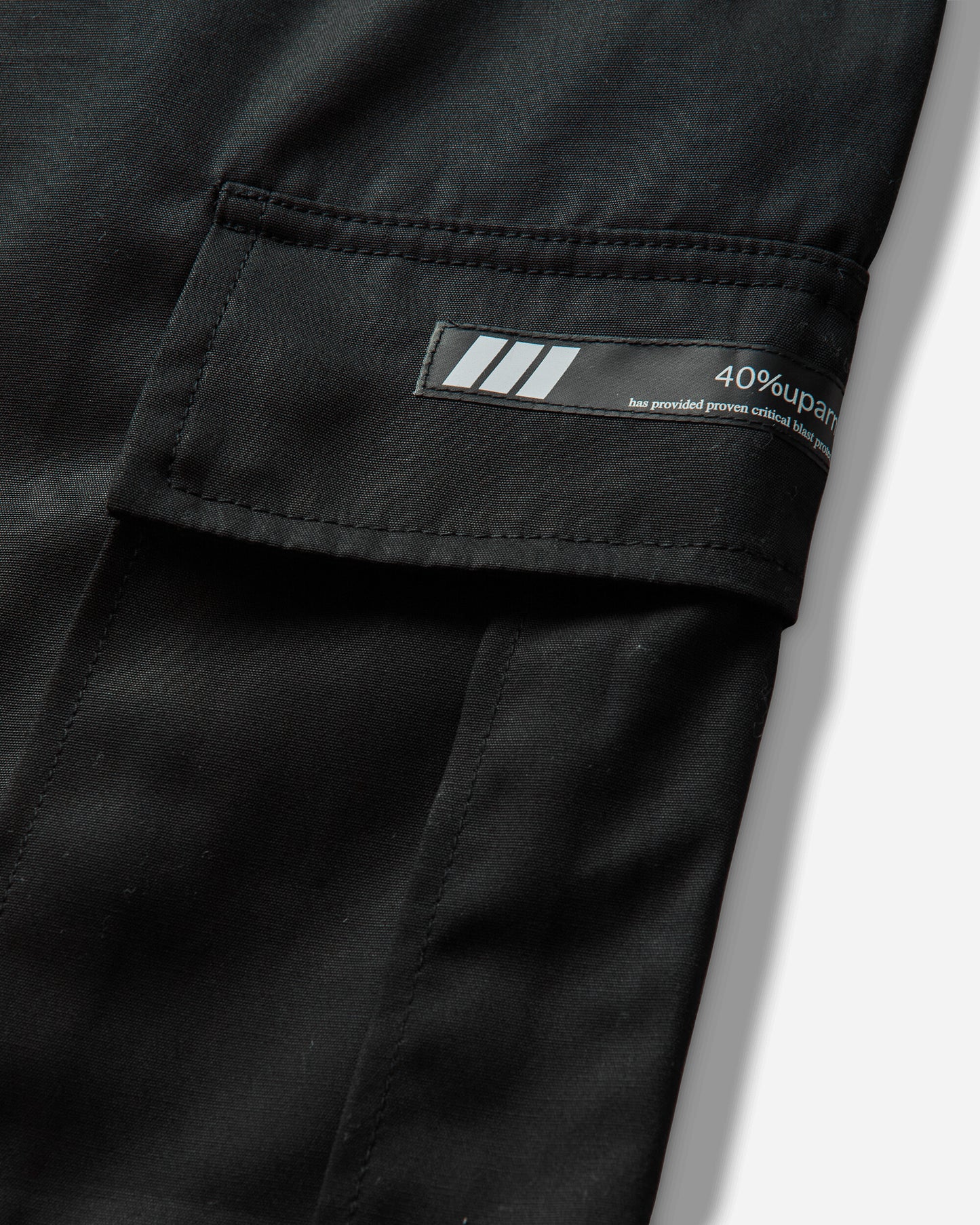 WTAPS Milt0001/Trousers/Cotton. Cnvs Black Pants Cargo 261WVDT-PTM02 BLK