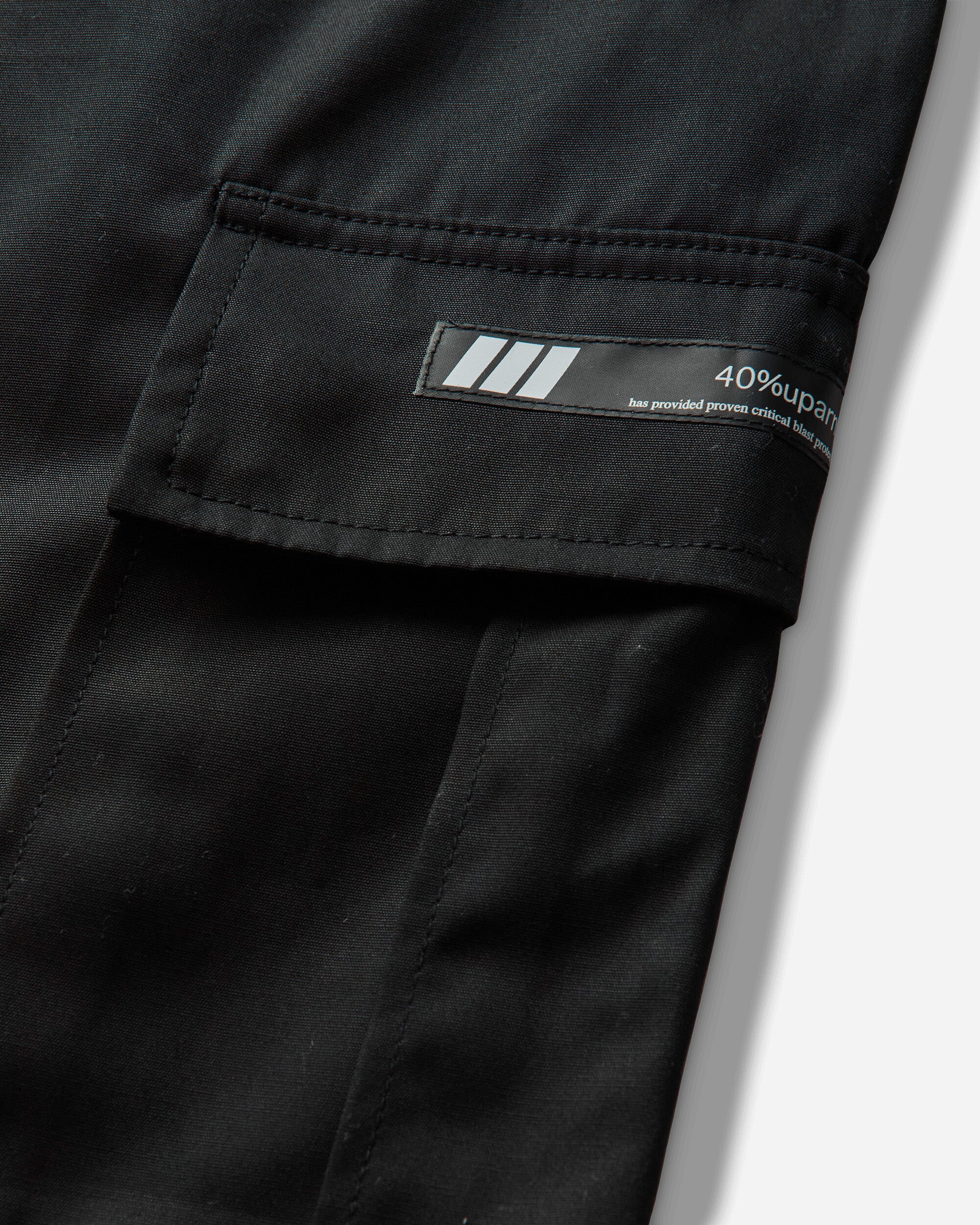 WTAPS Milt0001/Trousers/Cotton. Cnvs Black Pants Cargo 261WVDT-PTM02 BLK