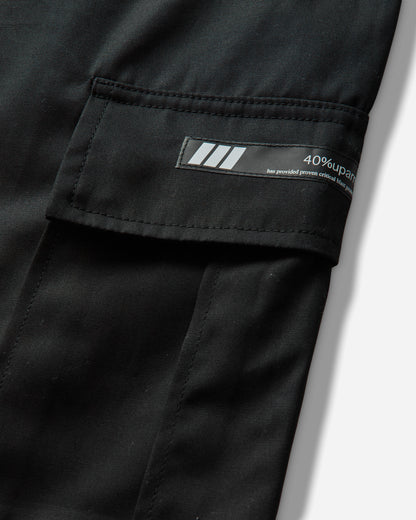WTAPS Milt0001/Trousers/Cotton. Cnvs Black Pants Cargo 261WVDT-PTM02 BLK