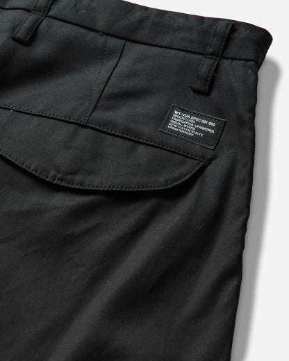 WTAPS Milt0001/Trousers/Cotton. Cnvs Black Pants Cargo 261WVDT-PTM02 BLK
