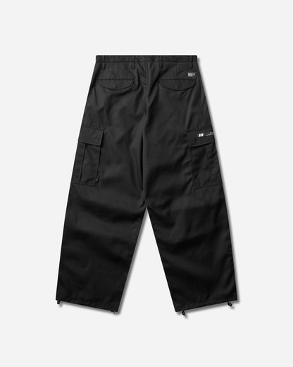 WTAPS Milt0001/Trousers/Cotton. Cnvs Black Pants Cargo 261WVDT-PTM02 BLK
