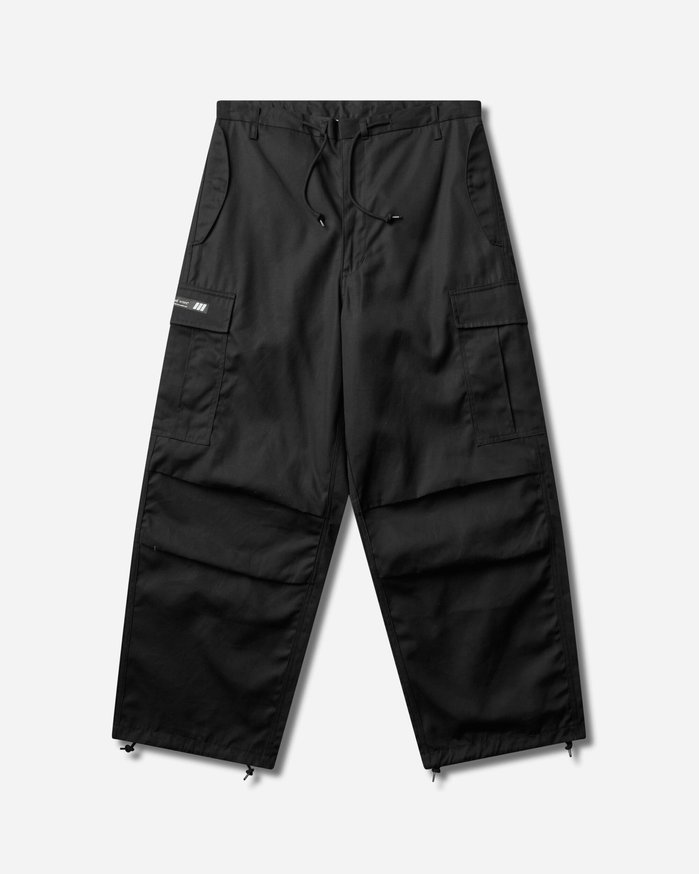 WTAPS Milt0001/Trousers/Cotton. Cnvs Black Pants Cargo 261WVDT-PTM02 BLK