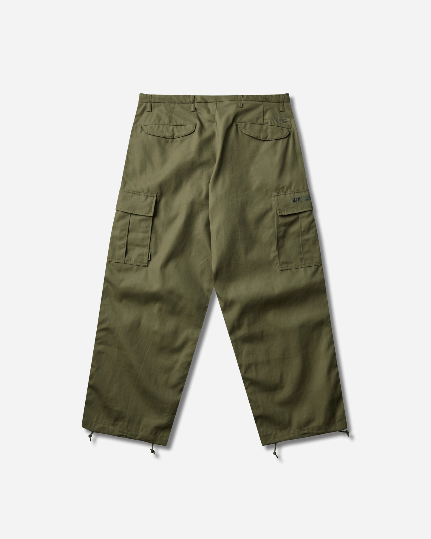 WTAPS Milt0001/Trousers/Cotton. Cnvs Olive Drab Pants Cargo 261WVDT-PTM02 GRN