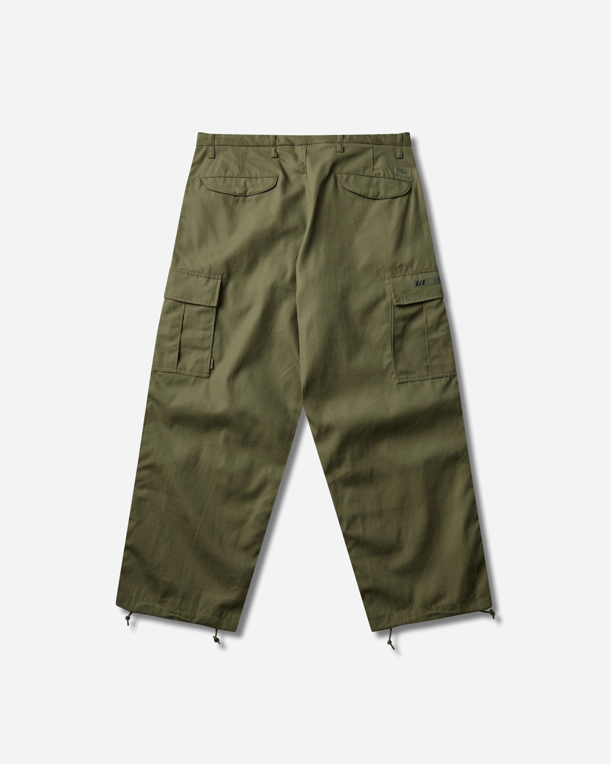 WTAPS Milt0001/Trousers/Cotton. Cnvs Olive Drab Pants Cargo 261WVDT-PTM02 GRN