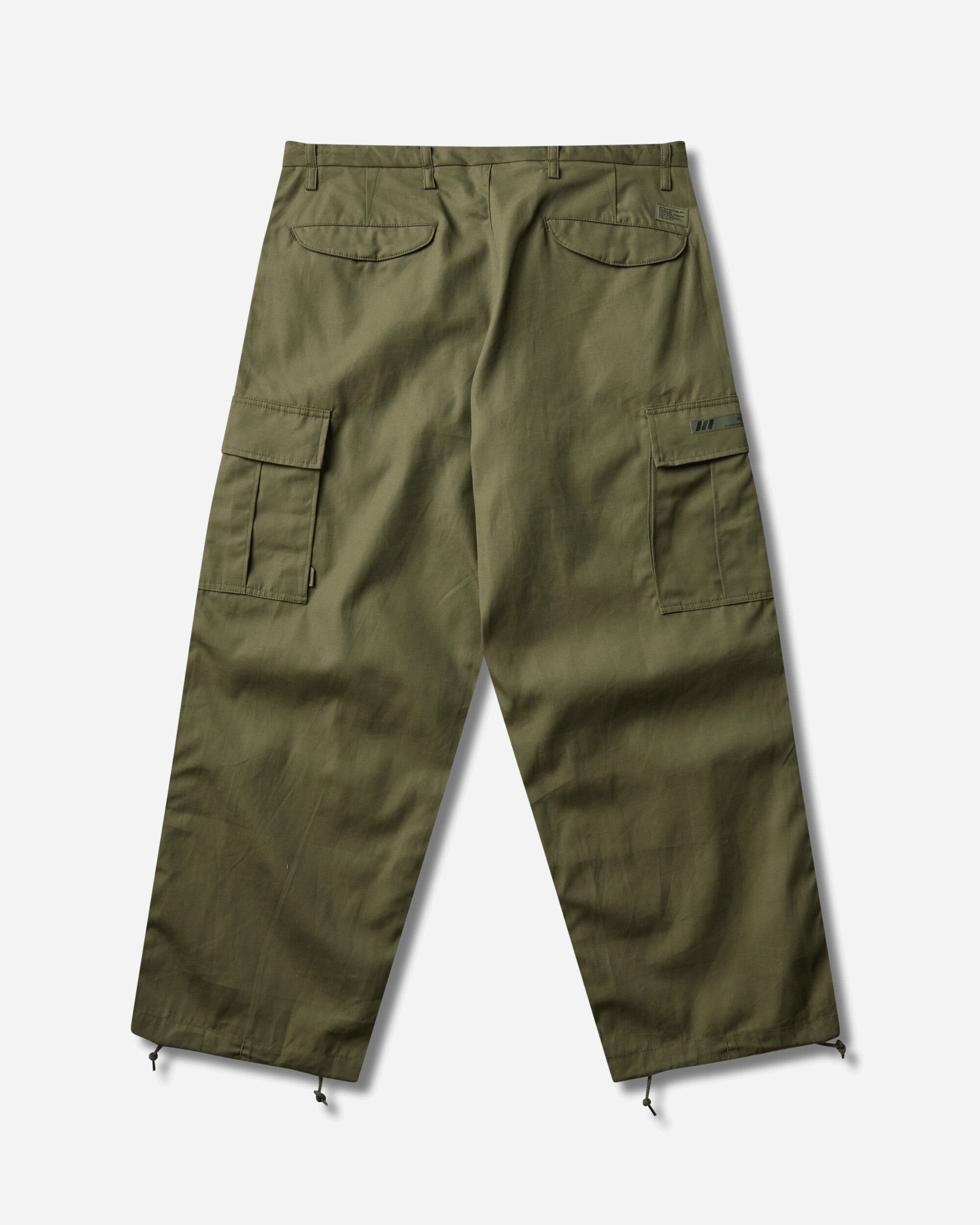 WTAPS Milt0001/Trousers/Cotton. Cnvs Olive Drab Pants Cargo 261WVDT-PTM02 GRN