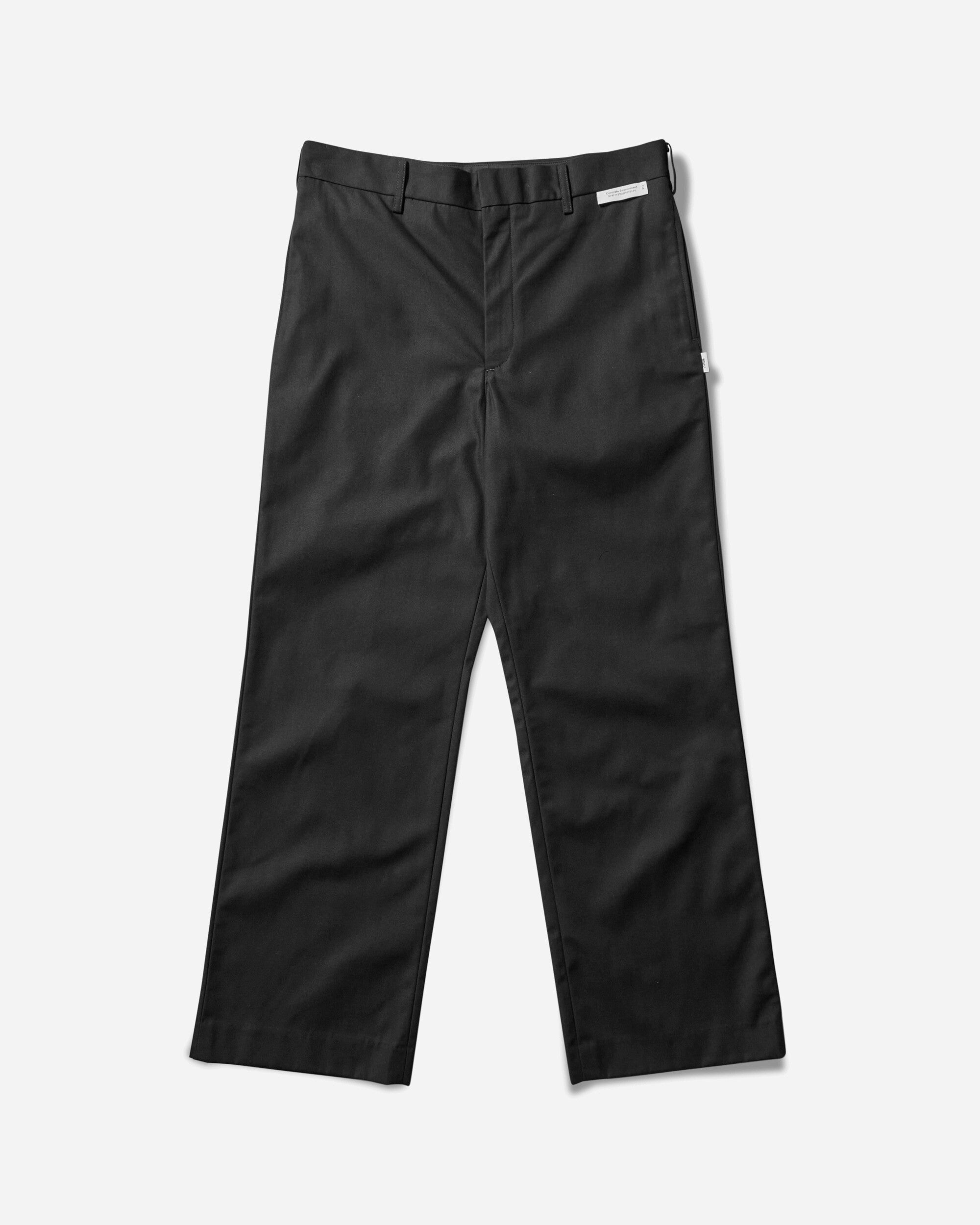 WTAPS Lez/Strt/Trousers/Ctpl Twill Black Pants Casual 251TQDT-PTM05 BLACK