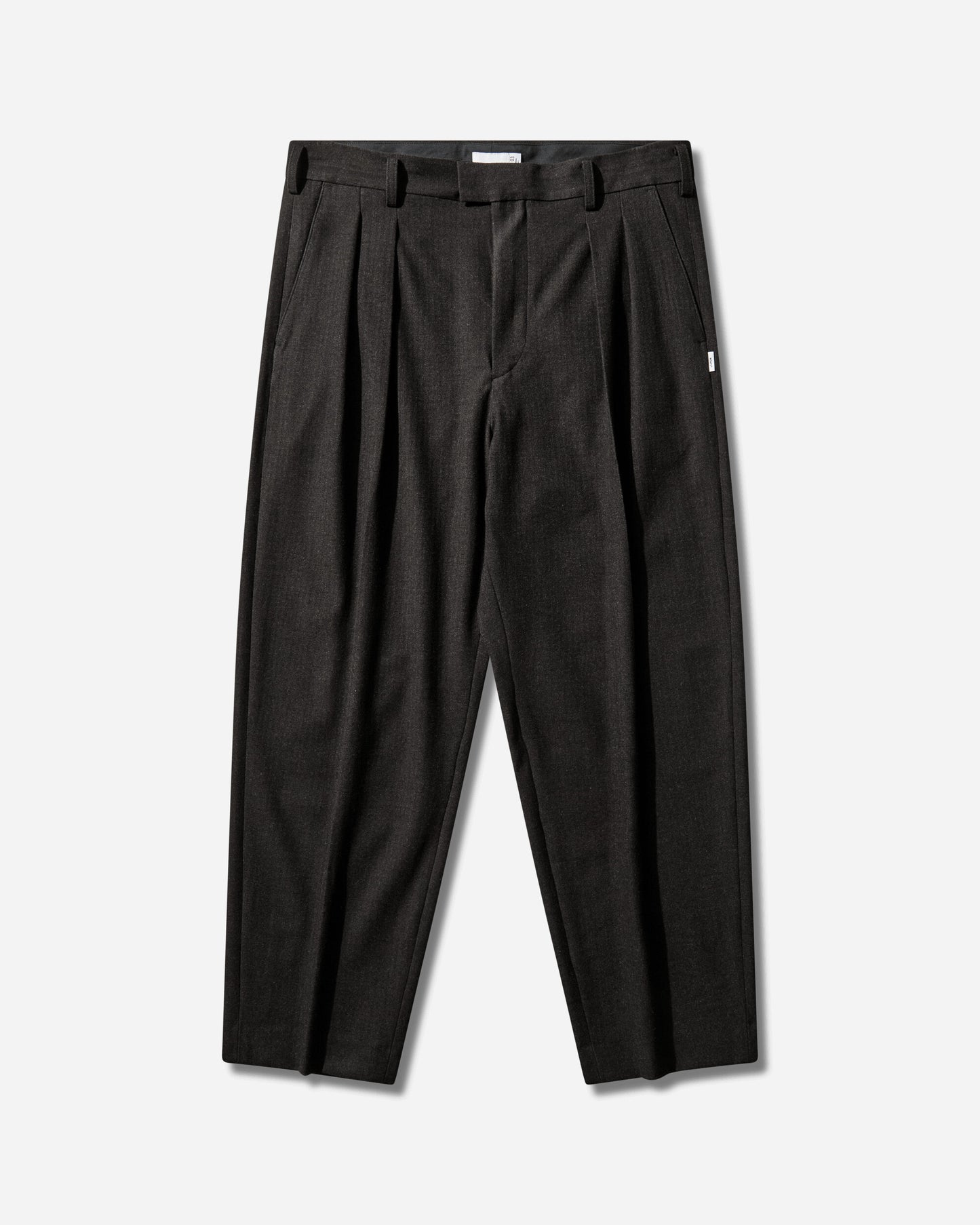 WTAPS Trdt1802  Trousers  Plry Herringbone Charcoal Pants Casual 252TQDT-PTM02 CHARCOAL