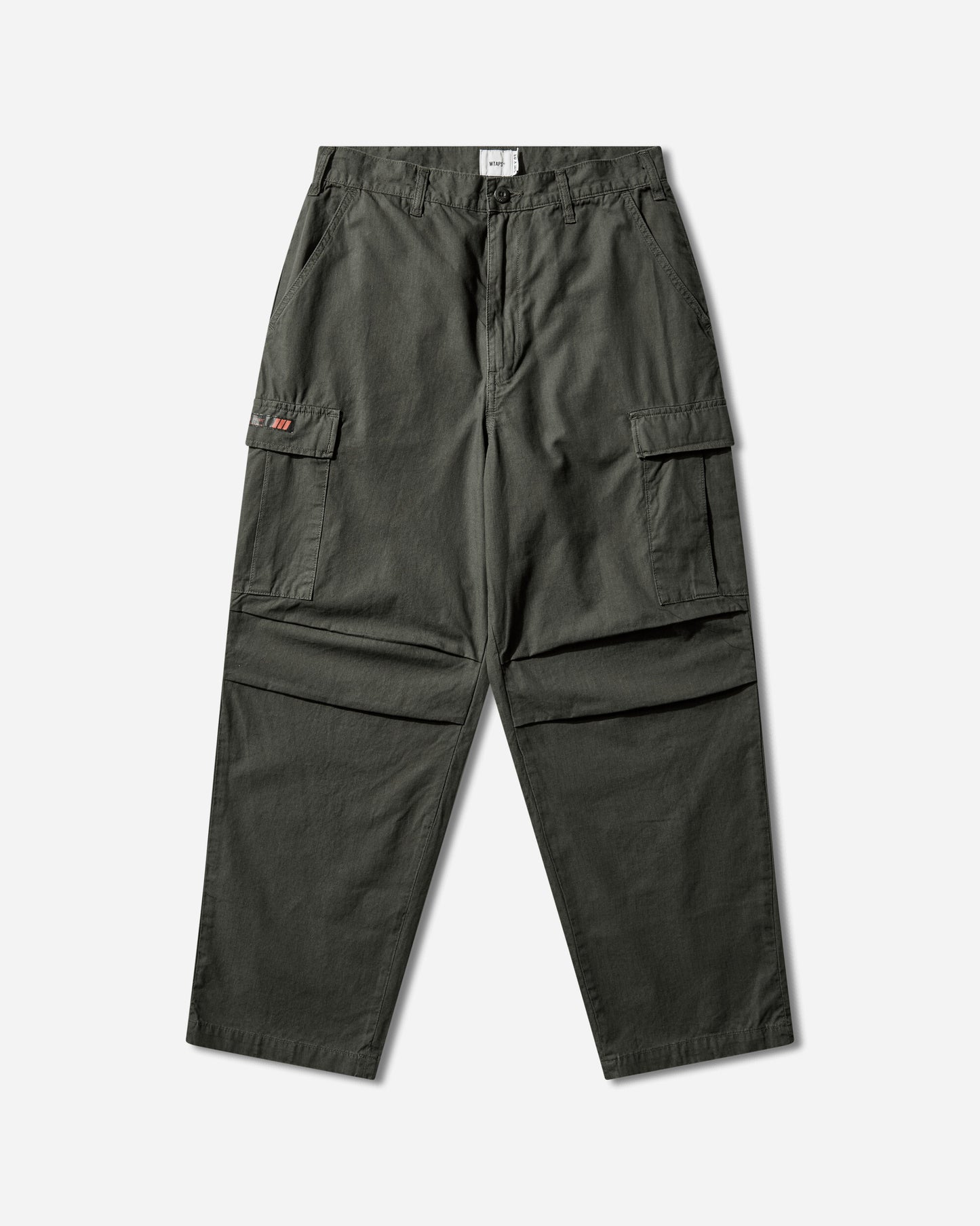 WTAPS Milt9601  Trousers  Cotton Ripstop Olive Drab Pants Chinos 252WVDT-PTM01 OLIVEDRAB