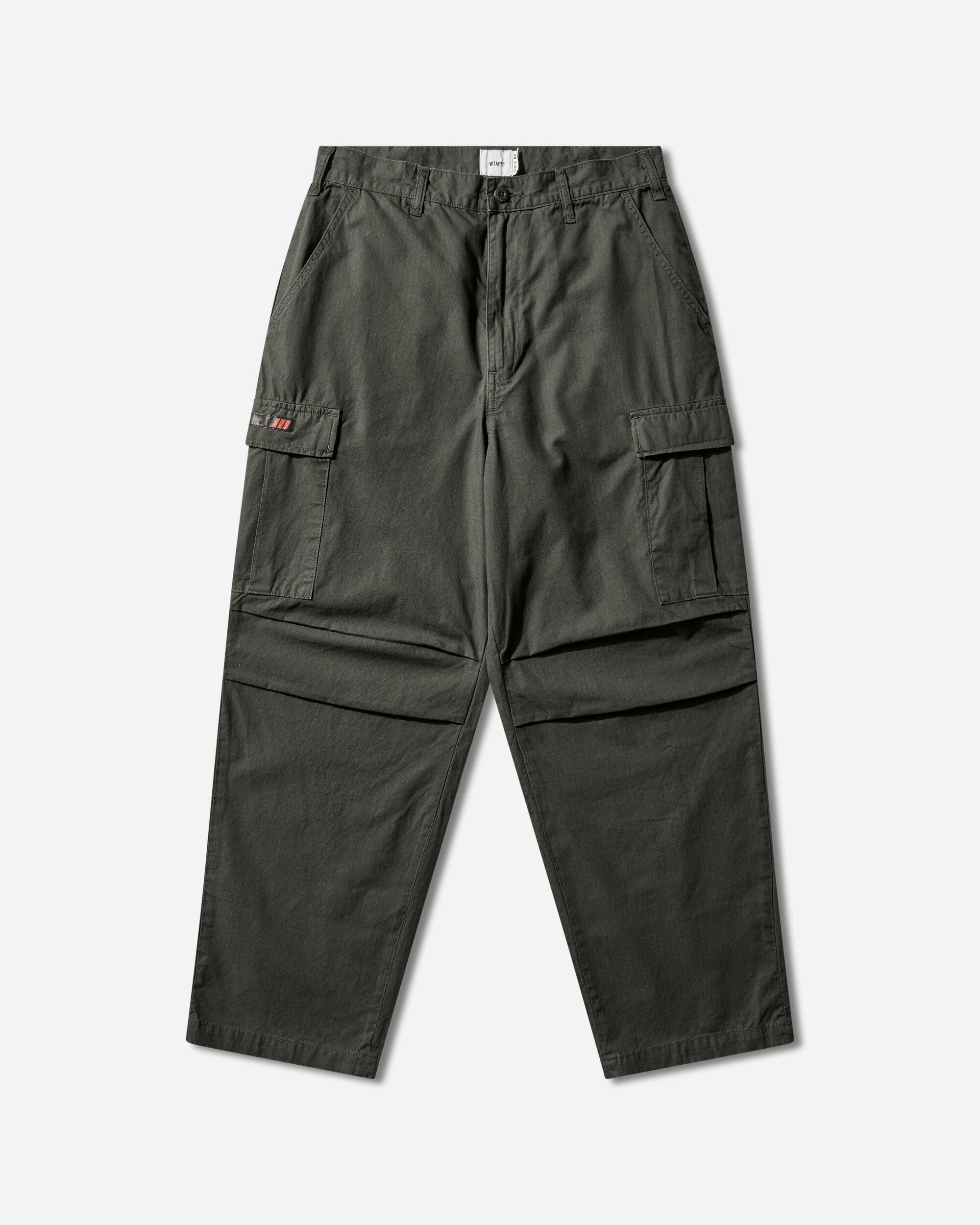 WTAPS Milt9601  Trousers  Cotton Ripstop Olive Drab Pants Chinos 252WVDT-PTM01 OLIVEDRAB