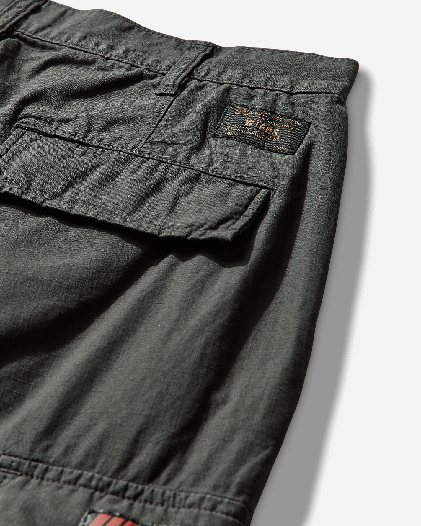 WTAPS Milt9601  Trousers  Cotton Ripstop Olive Drab Pants Chinos 252WVDT-PTM01 OLIVEDRAB