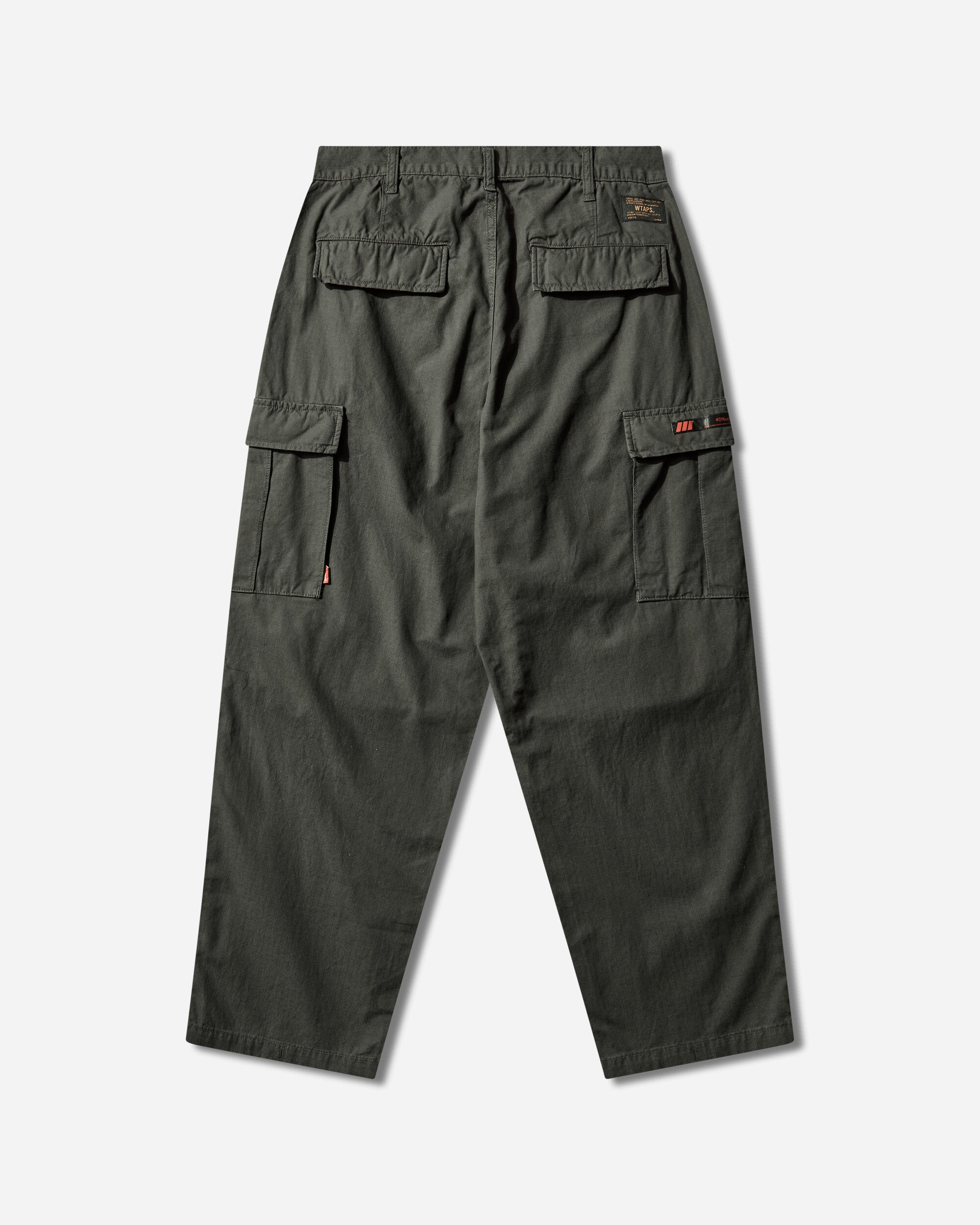 WTAPS Milt9601  Trousers  Cotton Ripstop Olive Drab Pants Chinos 252WVDT-PTM01 OLIVEDRAB