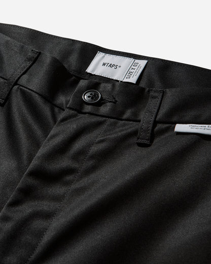 WTAPS Wrkt2001  Trousers  Ctpl Twill Black Pants Chinos 252CWDT-PTM05 BLACK