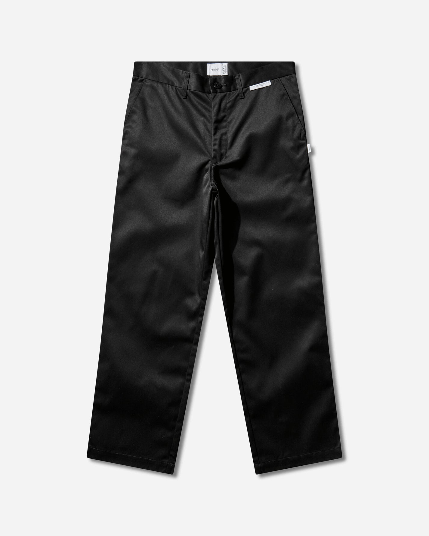 WTAPS Wrkt2001  Trousers  Ctpl Twill Black Pants Chinos 252CWDT-PTM05 BLACK