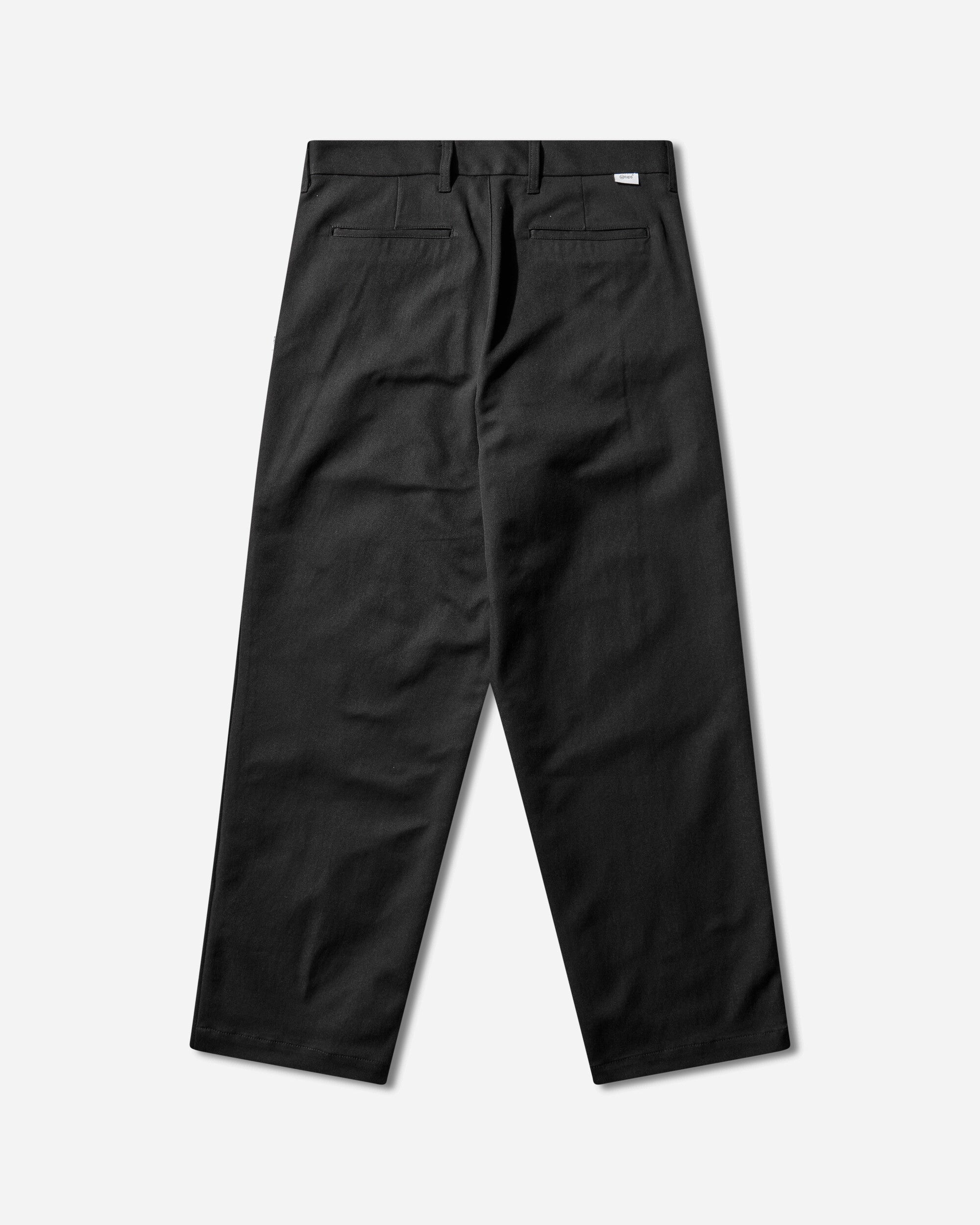 WTAPS Wrkt2002  Trousers  Poly Twill Black Pants Chinos 252TQDT-PTM06 BLACK