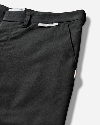WTAPS Wrkt2002  Trousers  Poly Twill Black Pants Chinos 252TQDT-PTM06 BLACK