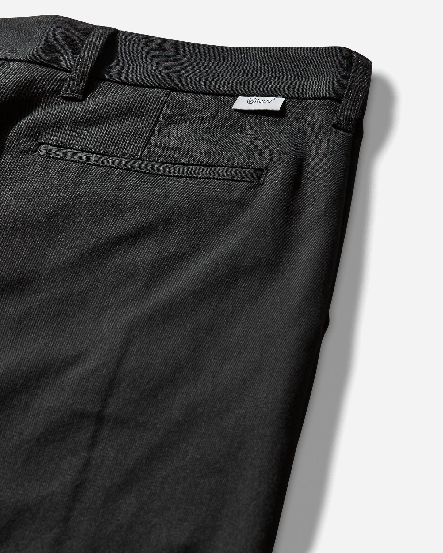 WTAPS Wrkt2002  Trousers  Poly Twill Black Pants Chinos 252TQDT-PTM06 BLACK