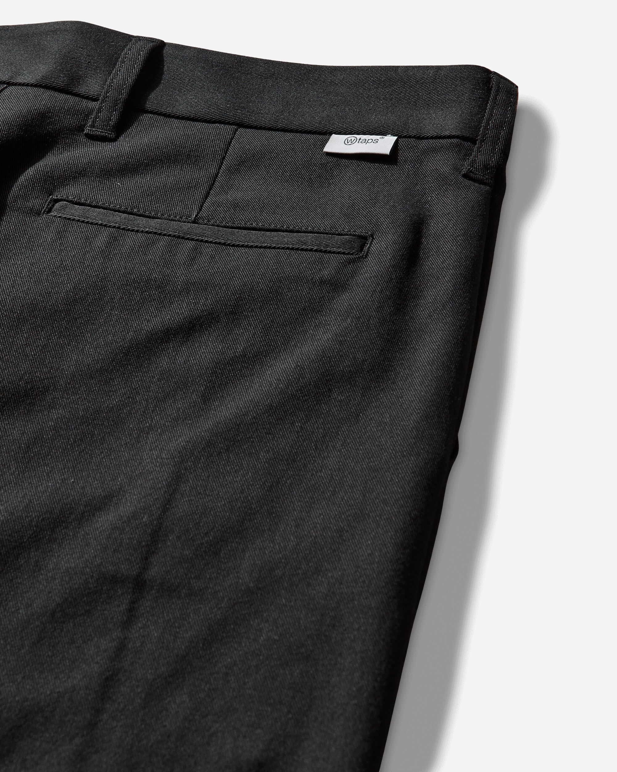 WTAPS Wrkt2002  Trousers  Poly Twill Black Pants Chinos 252TQDT-PTM06 BLACK