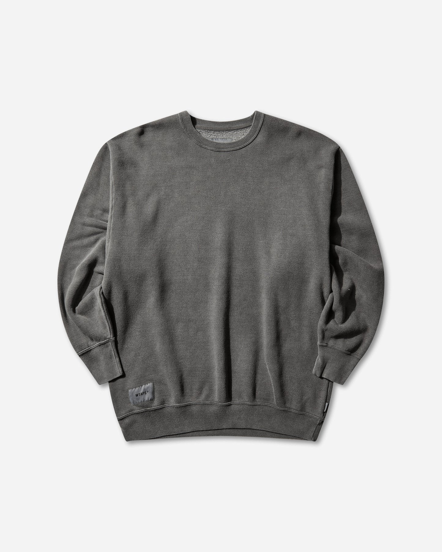 WTAPS Signod  Sweater  Ctpl Charcoal Sweatshirts Crewneck 252ATDT-CSM03 CHARCOAL