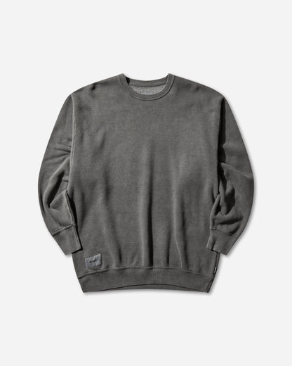 WTAPS Signod  Sweater  Ctpl Charcoal Sweatshirts Crewneck 252ATDT-CSM03 CHARCOAL