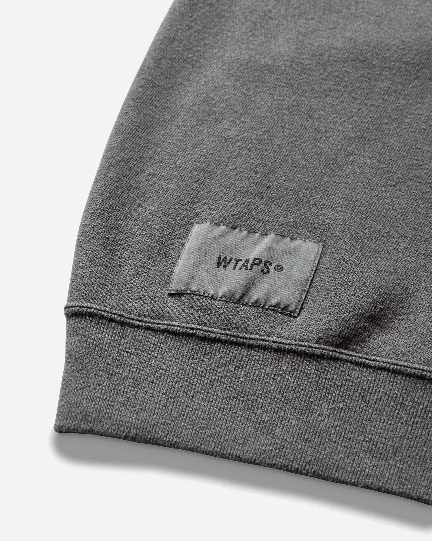 WTAPS Signod  Sweater  Ctpl Charcoal Sweatshirts Crewneck 252ATDT-CSM03 CHARCOAL