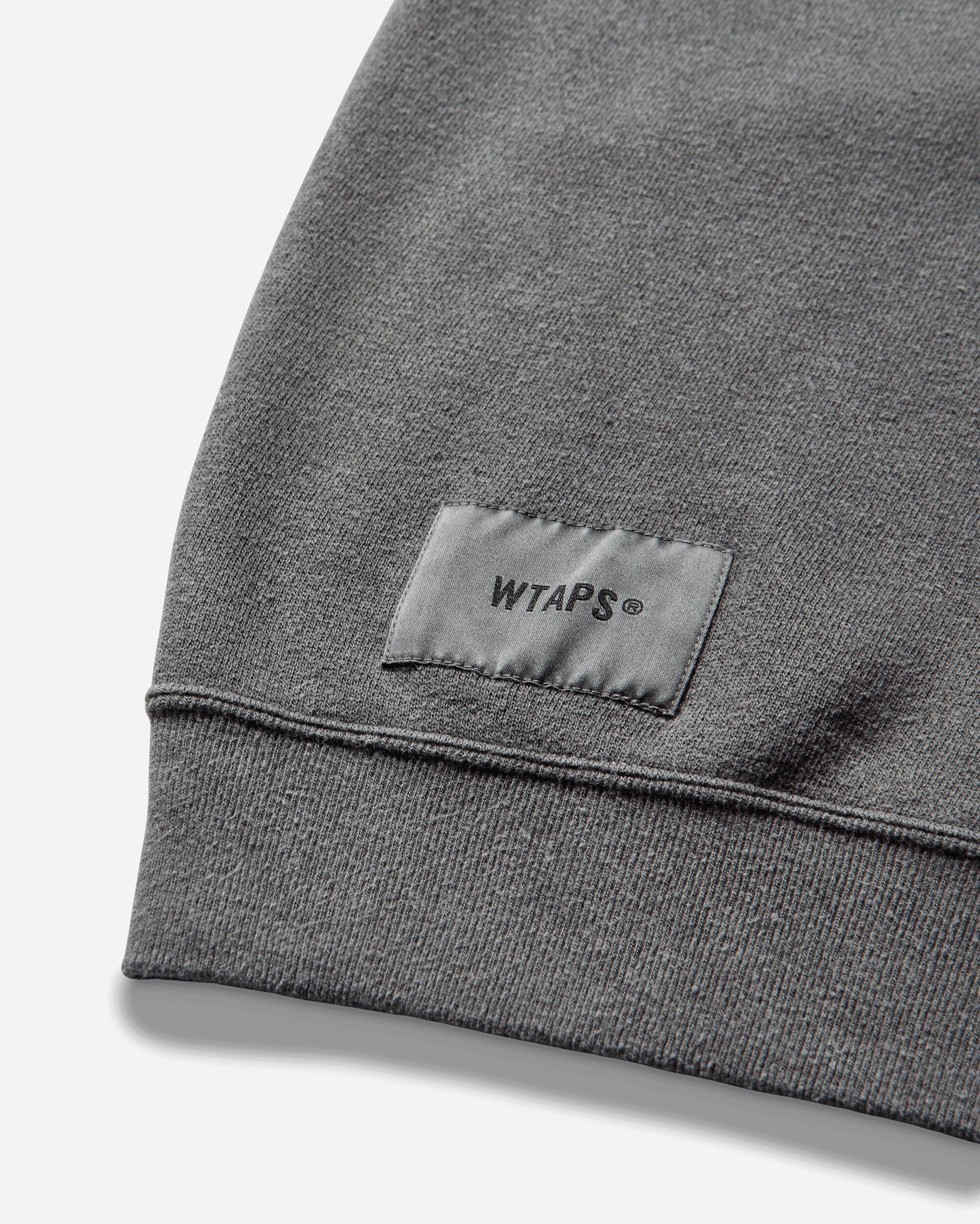 WTAPS Signod  Sweater  Ctpl Charcoal Sweatshirts Crewneck 252ATDT-CSM03 CHARCOAL