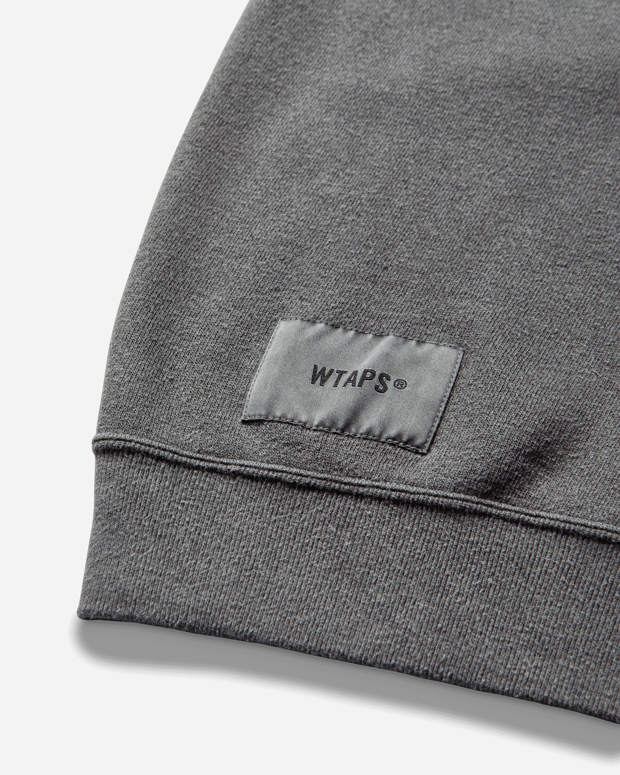 WTAPS Signod  Sweater  Ctpl Charcoal Sweatshirts Crewneck 252ATDT-CSM03 CHARCOAL