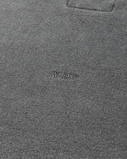 WTAPS Signod  Sweater  Ctpl Charcoal Sweatshirts Crewneck 252ATDT-CSM03 CHARCOAL