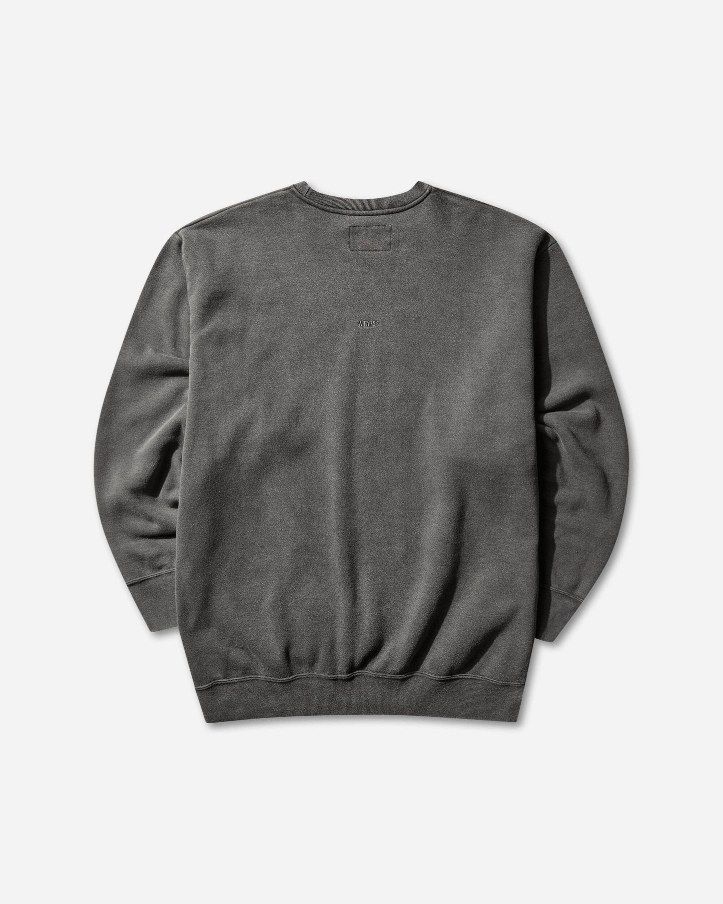 WTAPS Signod  Sweater  Ctpl Charcoal Sweatshirts Crewneck 252ATDT-CSM03 CHARCOAL