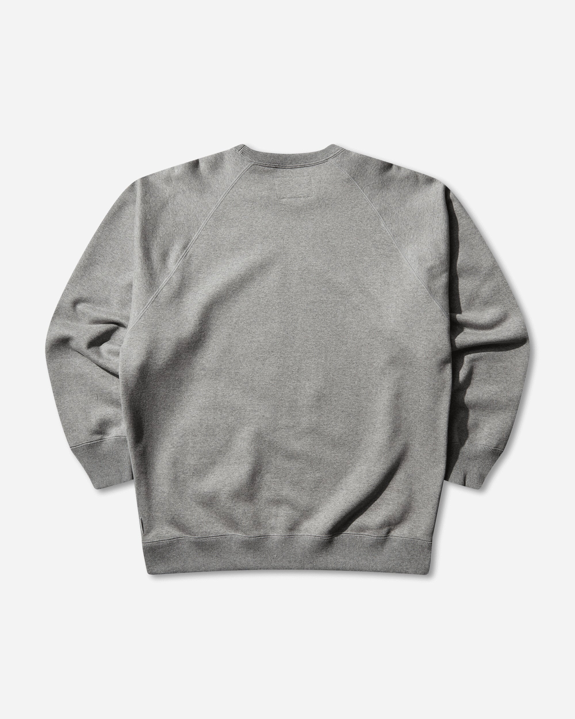 WTAPS Signrgyd  Sweater  Cotton Gray Sweatshirts Crewneck 252ATDT-CSM05 GRAY