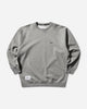 WTAPS Signrgyd  Sweater  Cotton Gray Sweatshirts Crewneck 252ATDT-CSM05 GRAY