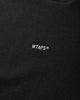 WTAPS Signyd  Sweater  Cotton Black Sweatshirts Crewneck 252ATDT-CSM01 BLACK