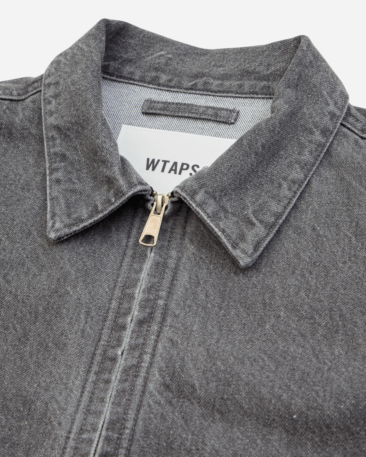 WTAPS Wrecker Jacket Black Coats and Jackets Denim Jackets 262WVDT-JKM01 BLACK