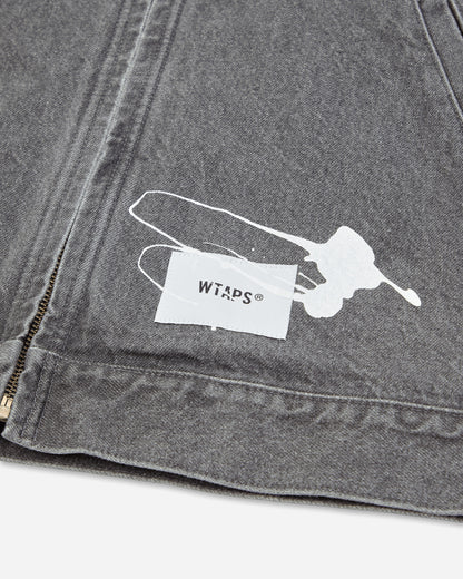 WTAPS Wrecker Jacket Black Coats and Jackets Denim Jackets 262WVDT-JKM01 BLACK