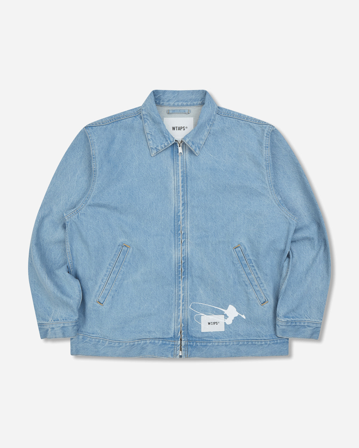 WTAPS Wrecker Jacket Indigo Coats and Jackets Denim Jackets 262WVDT-JKM01 INDIGO