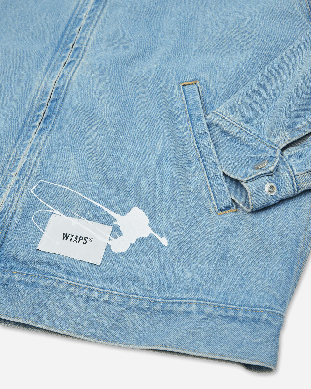 WTAPS Wrecker Jacket Indigo Coats and Jackets Denim Jackets 262WVDT-JKM01 INDIGO