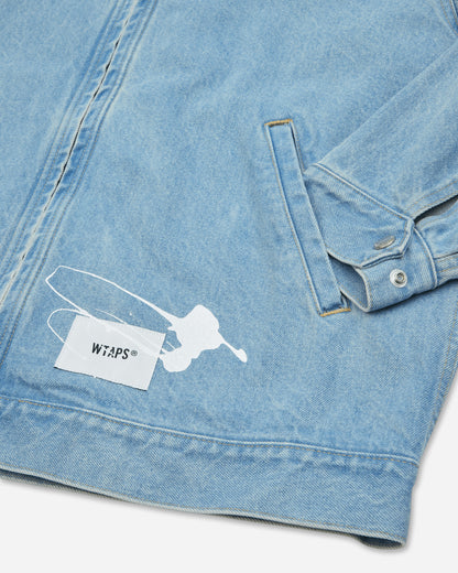WTAPS Wrecker Jacket Indigo Coats and Jackets Denim Jackets 262WVDT-JKM01 INDIGO