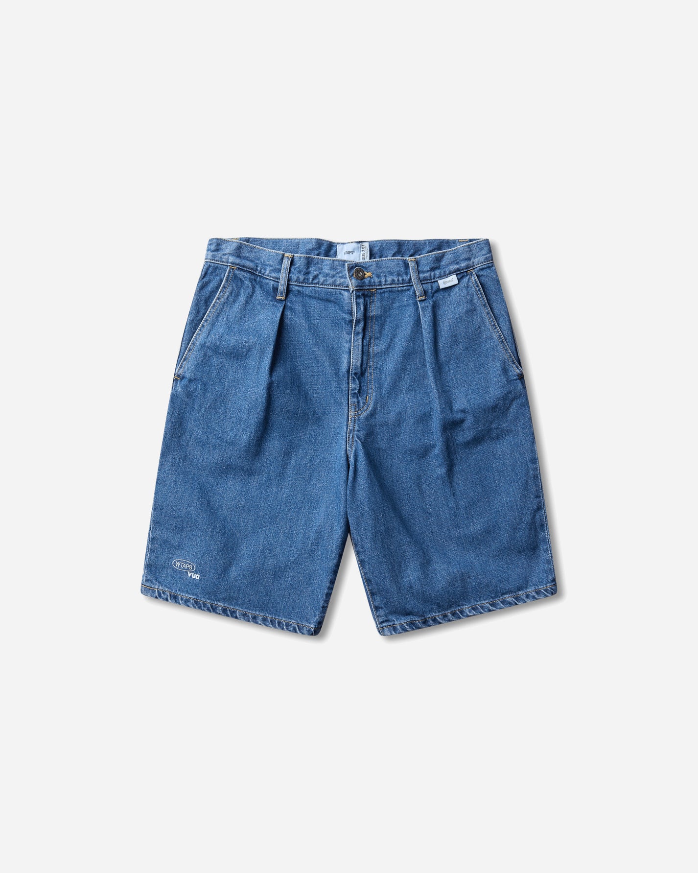 WTAPS Blues Straight Shorts Cotton Denim Indigo Shorts Denim Short 261WVDT-PTM08 IND