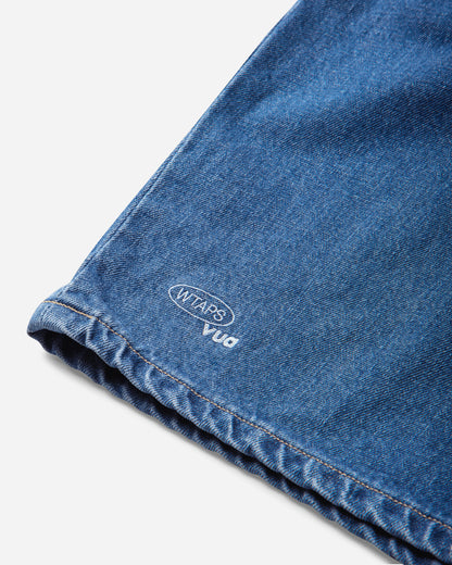 WTAPS Blues Straight Shorts Cotton Denim Indigo Shorts Denim Short 261WVDT-PTM08 IND