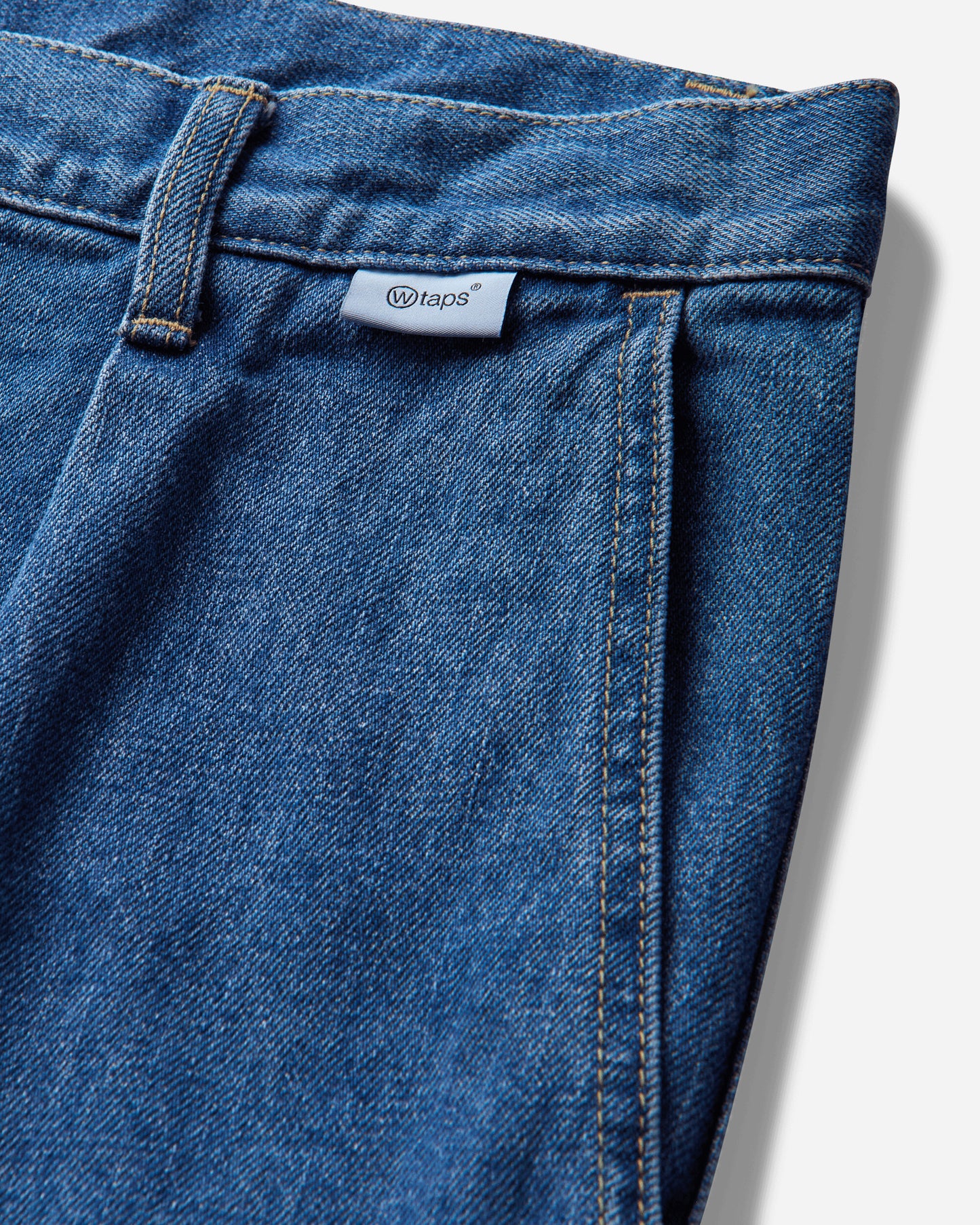 WTAPS Blues Straight Shorts Cotton Denim Indigo Shorts Denim Short 261WVDT-PTM08 IND