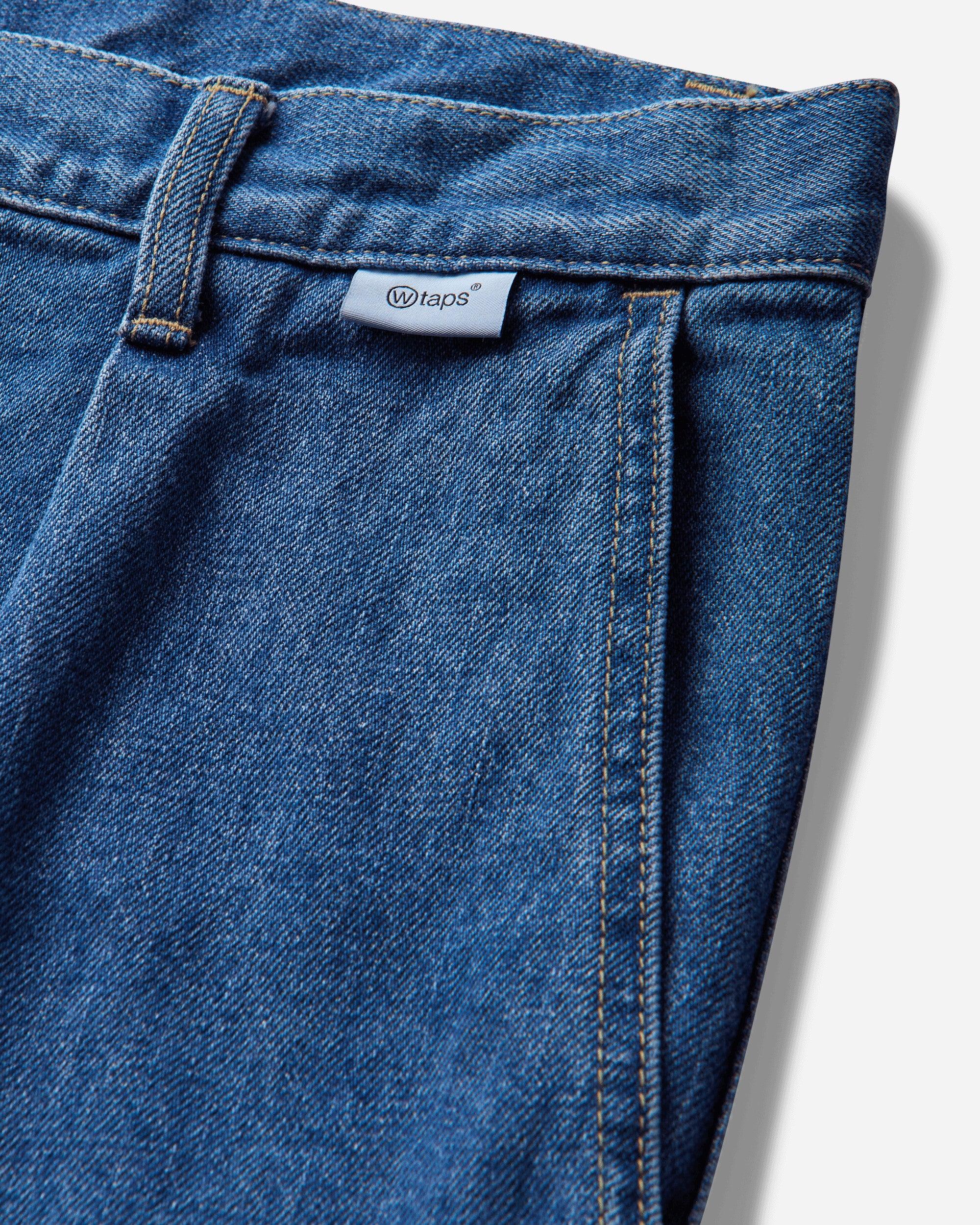WTAPS Blues Straight Shorts Cotton Denim Indigo Shorts Denim Short 261WVDT-PTM08 IND