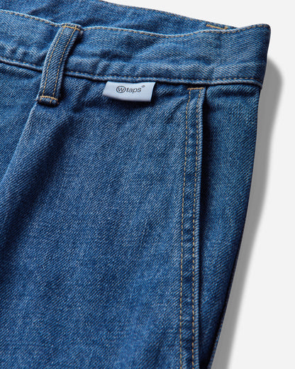 WTAPS Blues Straight Shorts Cotton Denim Indigo Shorts Denim Short 261WVDT-PTM08 IND