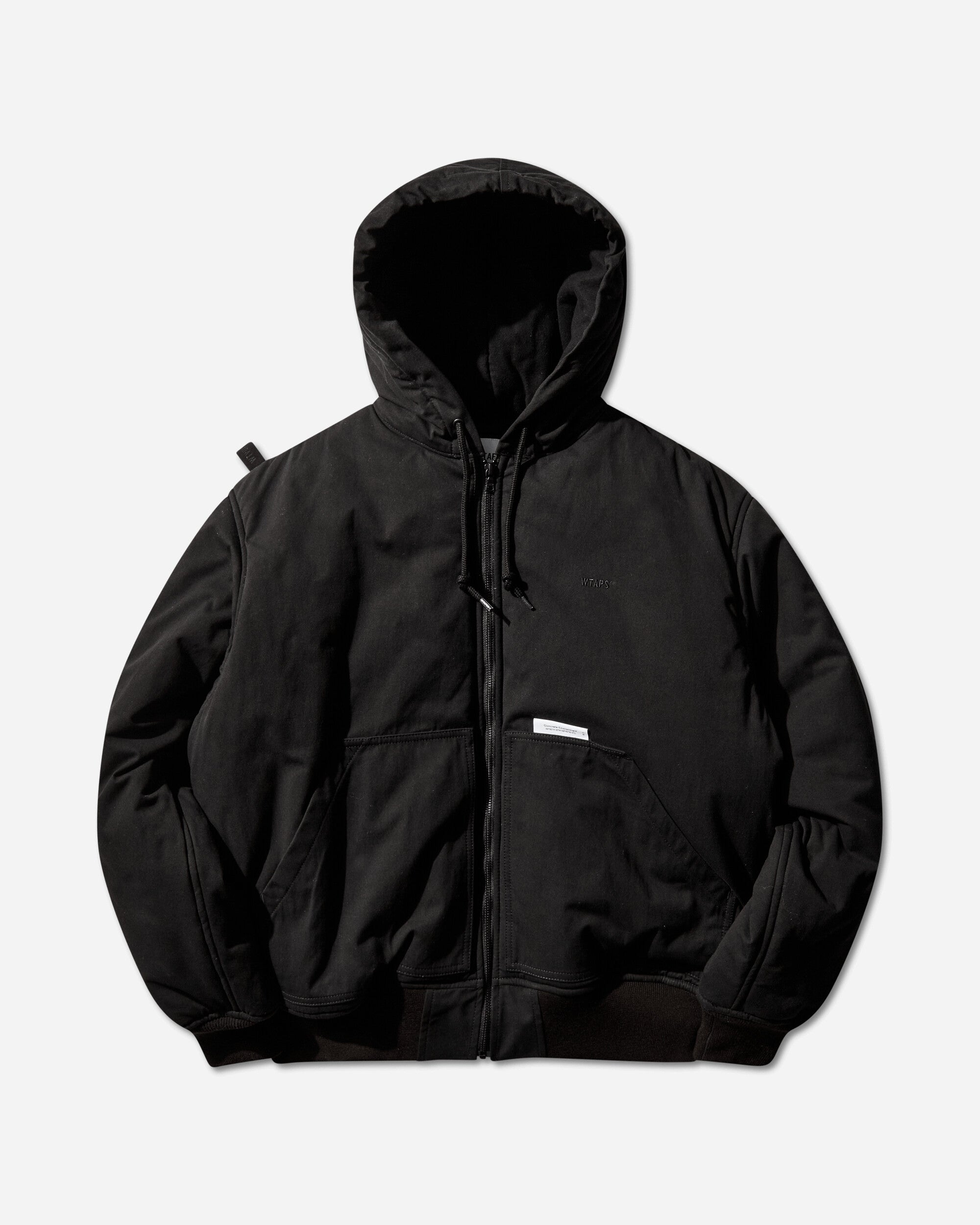 WTAPS Puff D00M  Jacket  Cotton Weather Black Coats and Jackets Down Jackets 252TQDT-JKM01 BLACK