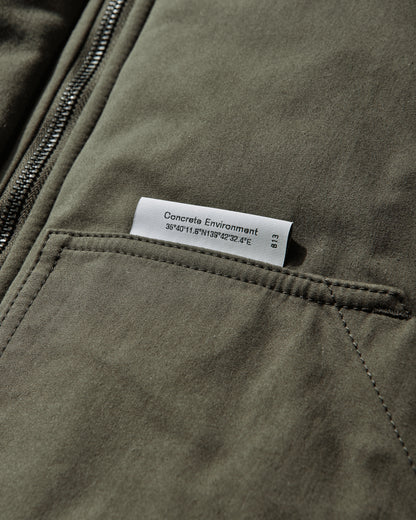 WTAPS Puff D00M  Jacket  Cotton Weather Olive Drab Coats and Jackets Down Jackets 252TQDT-JKM01 OLIVEDRAB