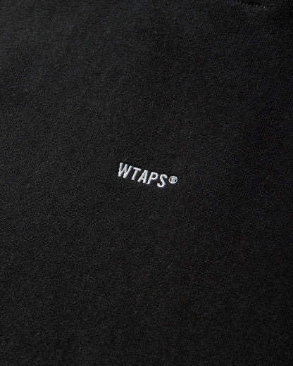 WTAPS Signyd  Hoody  Cotton Black Sweatshirts Hoodies 252ATDT-CSM02 BLACK
