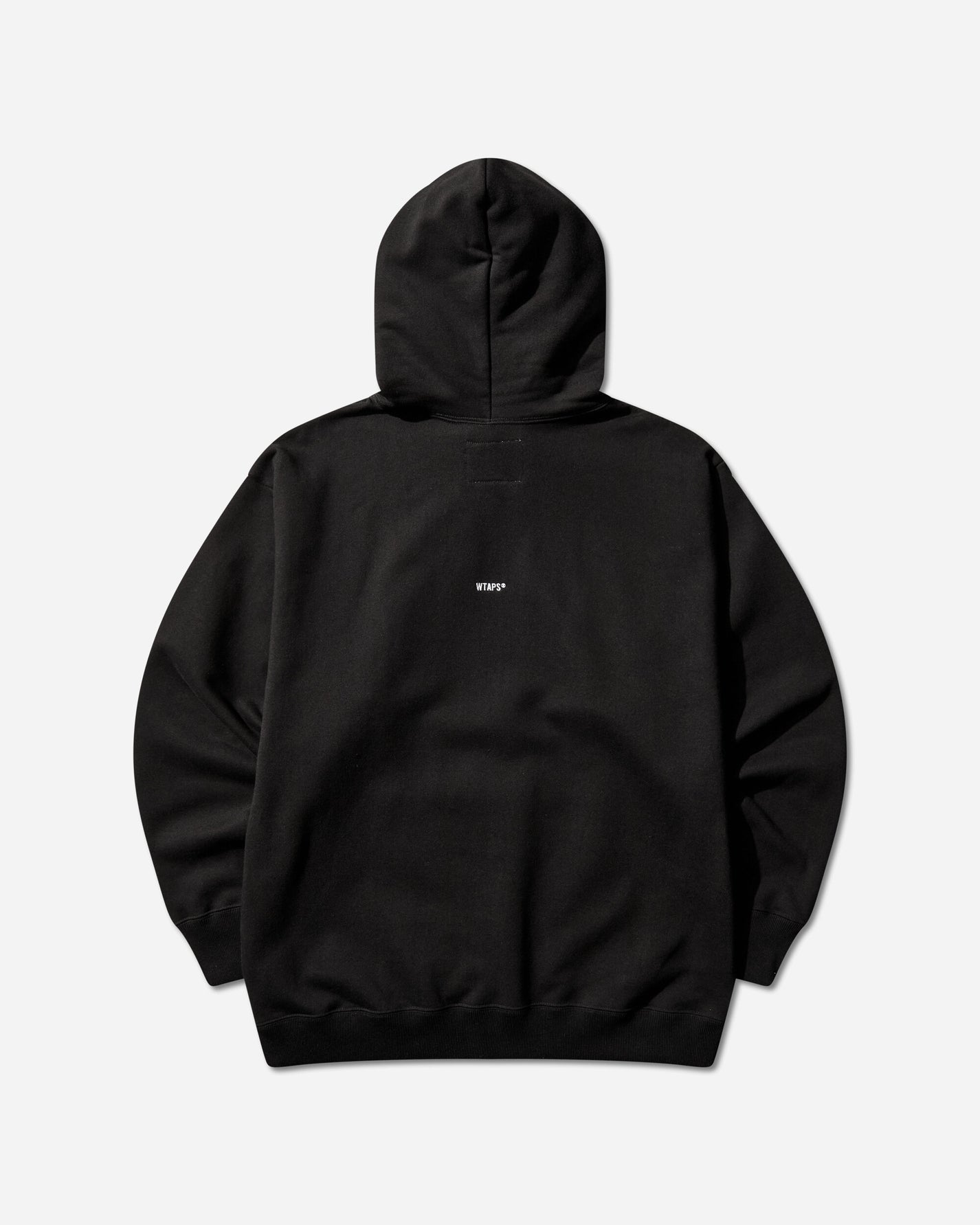 WTAPS Signyd  Hoody  Cotton Black Sweatshirts Hoodies 252ATDT-CSM02 BLACK