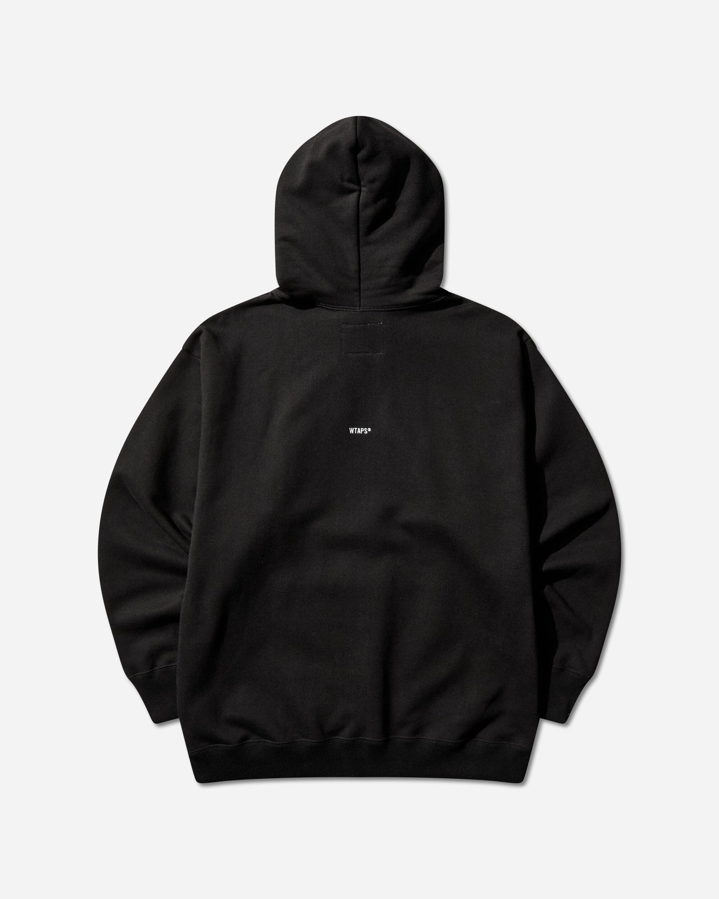 WTAPS Signyd  Hoody  Cotton Black Sweatshirts Hoodies 252ATDT-CSM02 BLACK