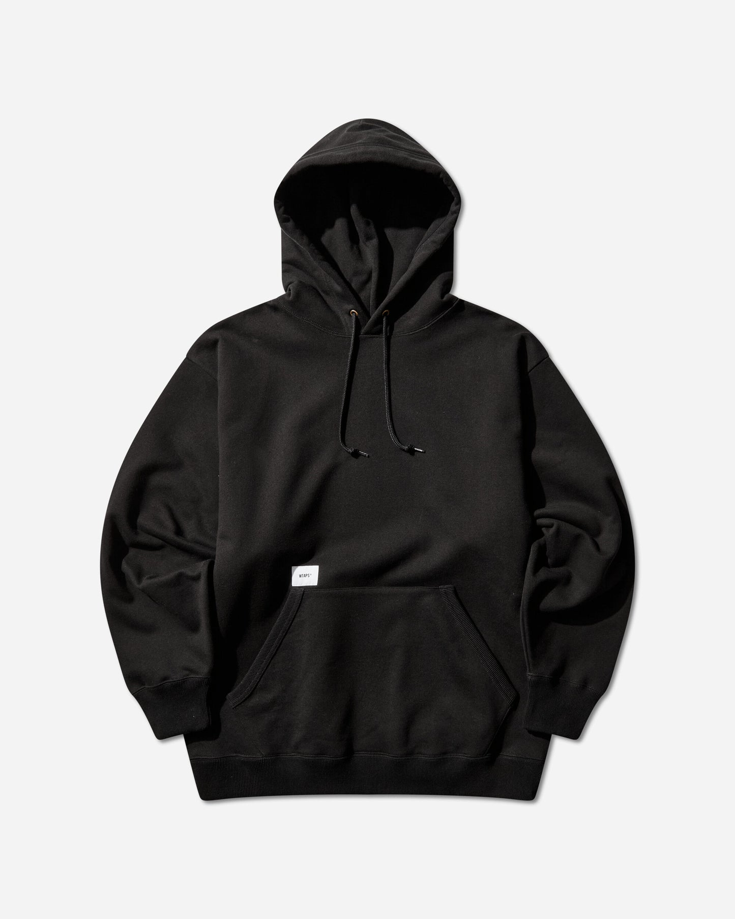 WTAPS Signyd  Hoody  Cotton Black Sweatshirts Hoodies 252ATDT-CSM02 BLACK