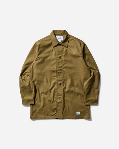 WTAPS Cbw/Ls/Cotton Twill Olive Drab Coats and Jackets Jackets 251CWDT-SHM01 OLIVEDRAB